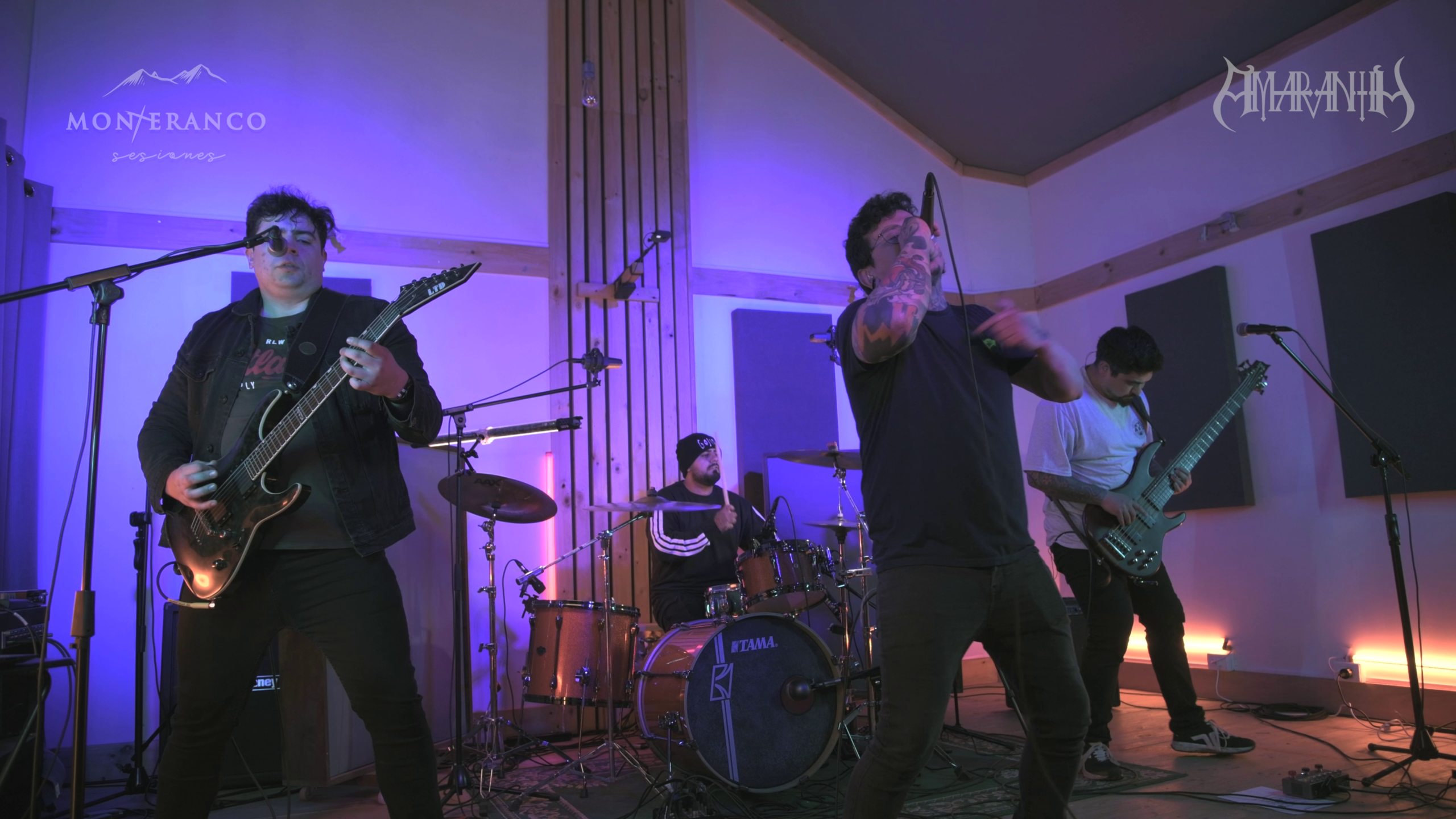 Metalcore desde el sur del mundo: MonteRanco Sesiones libera presentación de Amaranth
